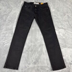 Tailor Vintage Connecticut Slim Fit Comfort Stretch Black Denim Mens Jeans 32x32